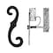 Delaney Hardware 7 in. Black Stainless Steel Exterior Shutter S-Hooks, Pair 489300SS - alternate 4
